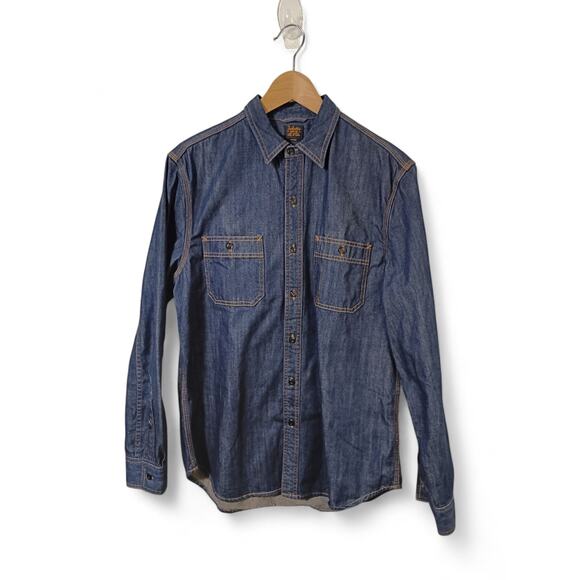 industrie Other - Industrie Casual Button Down Mens Denim Shirt sz Large